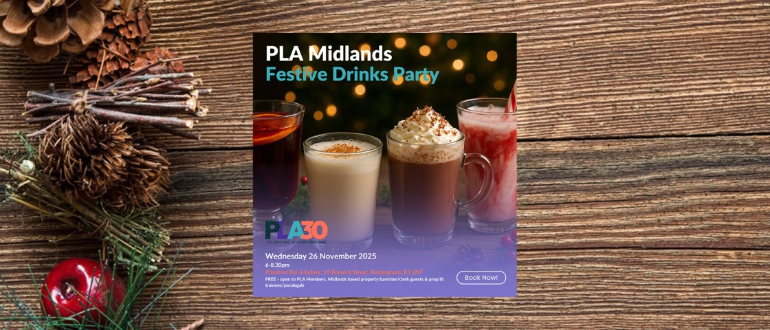 PLA Midlands: PLA30 Festive Drinks Party
