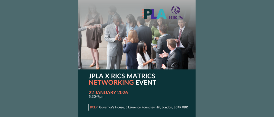 JPLA x RICS Matrics Networking Event