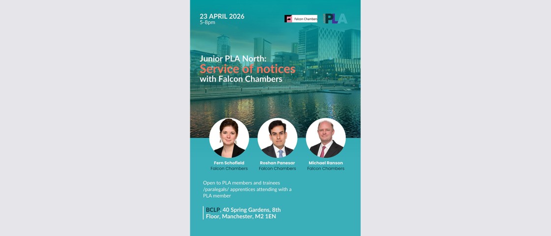 Junior PLA North event with Falcon Chambers