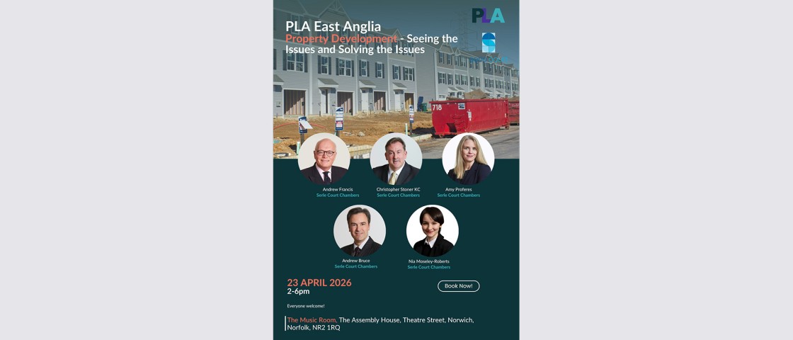PLA East Anglia: Property Development - Seeing the Issues and Solving the Issues