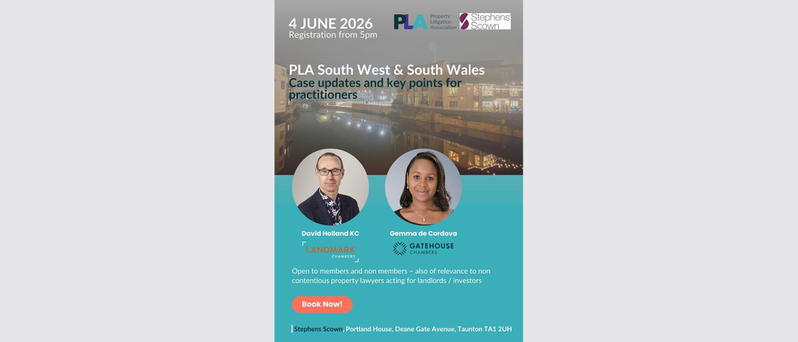 PLA South West & South Wales: Case updates and key points for practitioners