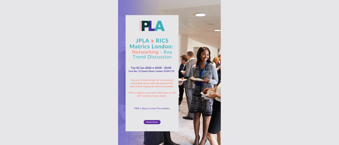 JPLA x RICS Matrics London: Networking - Key Trend Discussion