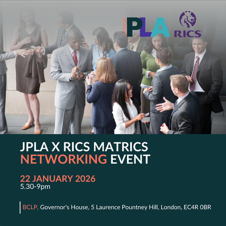 JPLA x RICS Matrics Networking Event