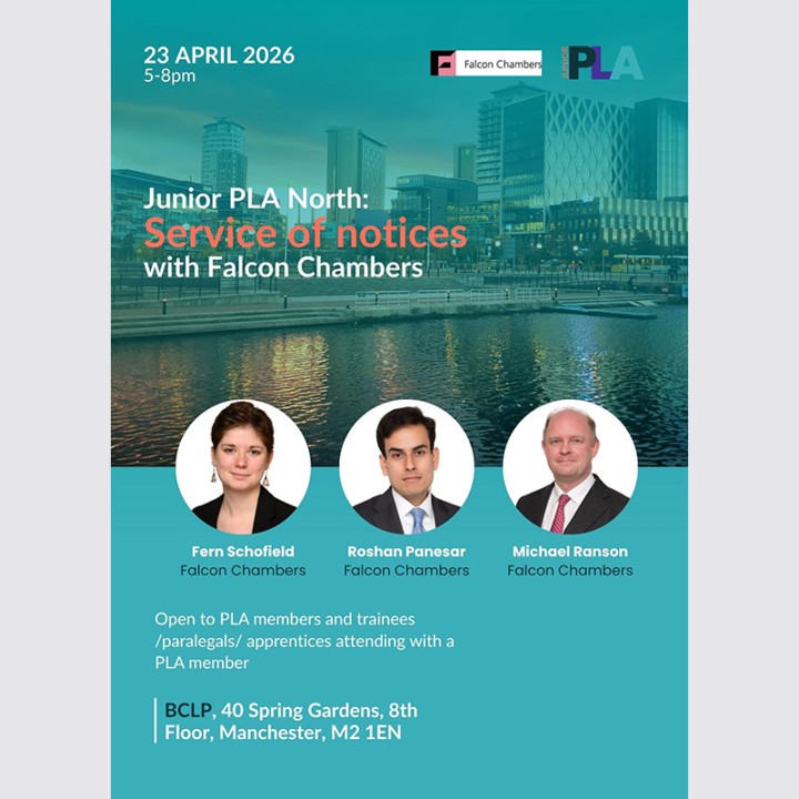 Junior PLA North event with Falcon Chambers
