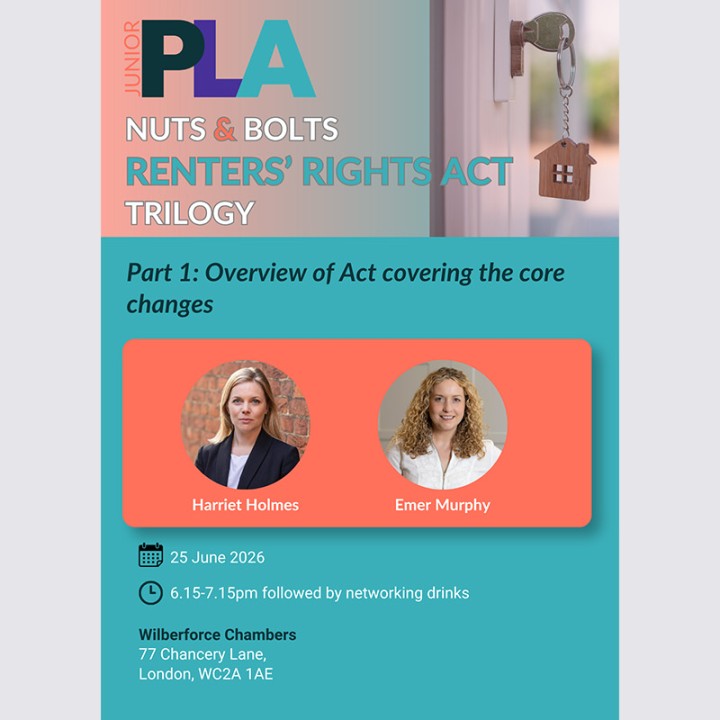 JPLA Nuts & Bolts Renters' Rights Act Trilogy - Part 1