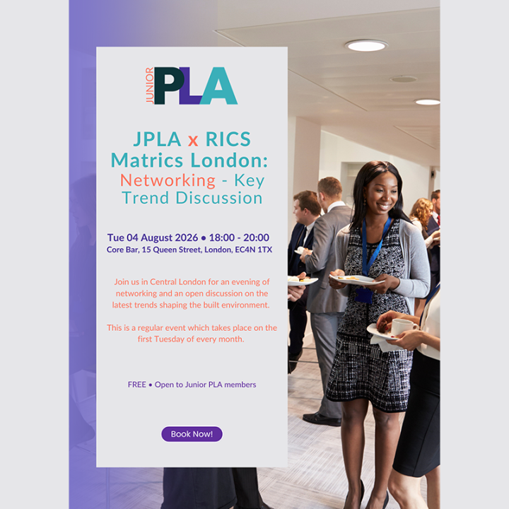 JPLA x RICS Matrics London: Networking - Key Trend Discussion