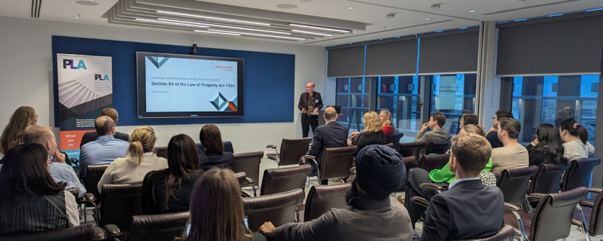 PLA North Landmark Chambers in Newcastle: Restrictive covenants and Leasehold reform