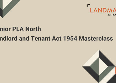 Thompson, Ashley, Landmark Chambers (23.10.24) Overview of the Landlord and Tenant Act 1954 s. 25 opposition grounds SLIDES Thompson, Ashley, Landmark Chambers (23.10.24) Overview of the Landlord and Tenant Act 1954 s. 25 opposition grounds SLIDES